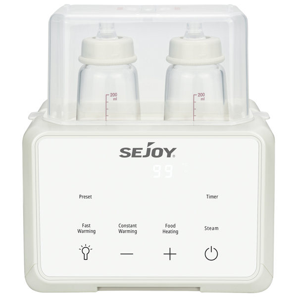 SEJOY Bottle Warmer, Fast Baby Food Heater For Milk Formula, Steam